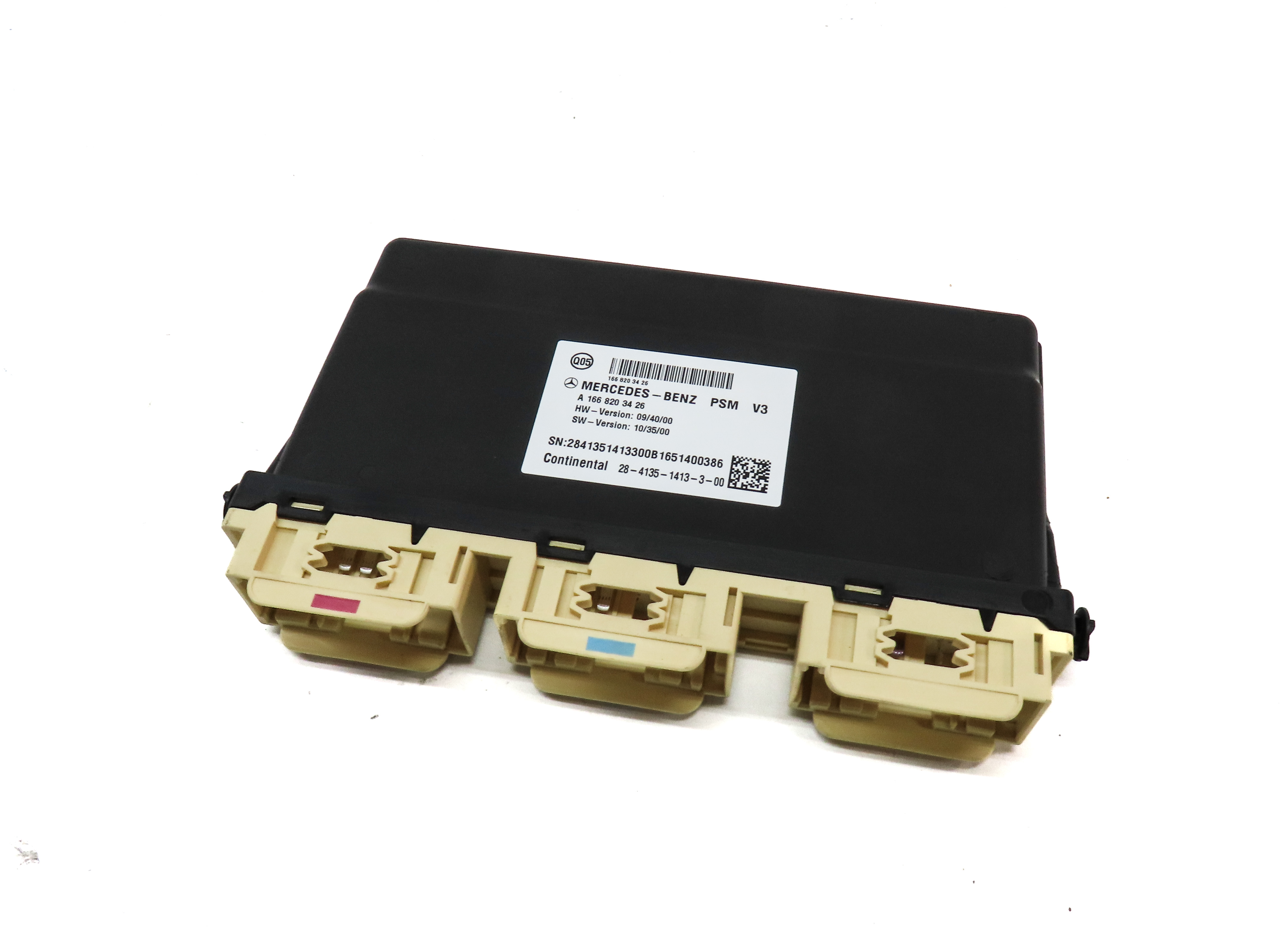 2016 MERCEDES GLE350 (W166) FRONT RIGHT PASSENGER SEAT CONTROL MODULE — exact item pictured